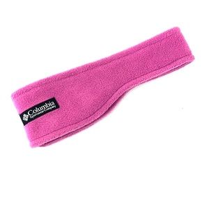 Columbia Winter Women’s or Teen Headband Fleece Purple Pink Berry
